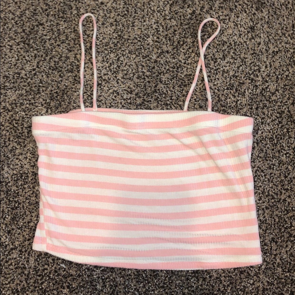 pacsun tank top crop top